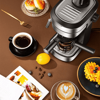 PSCM6910 Semiautomatic high-pressure steam integrated coffee machine Semiautomatic coffee machine espresso coffee extraction steam milk foaming - Discount Msrp 