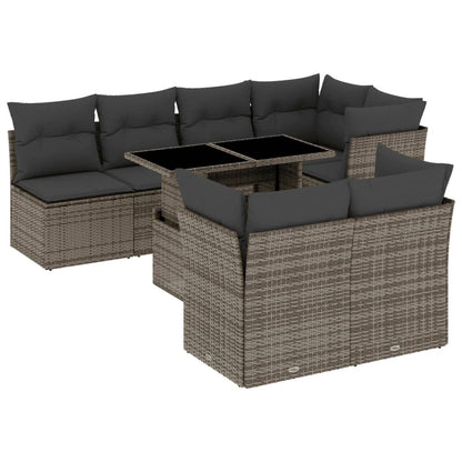 Garden Sofa Set Gray - Discount Msrp 