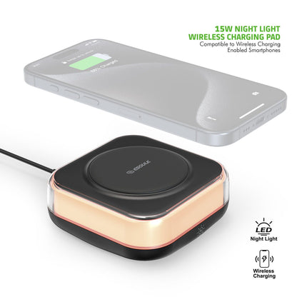 Light + Power + Sleep Wireless Charger - Discount Msrp 