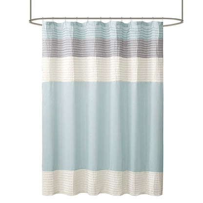 Faux Silk Shower Curtain - Discount Msrp 
