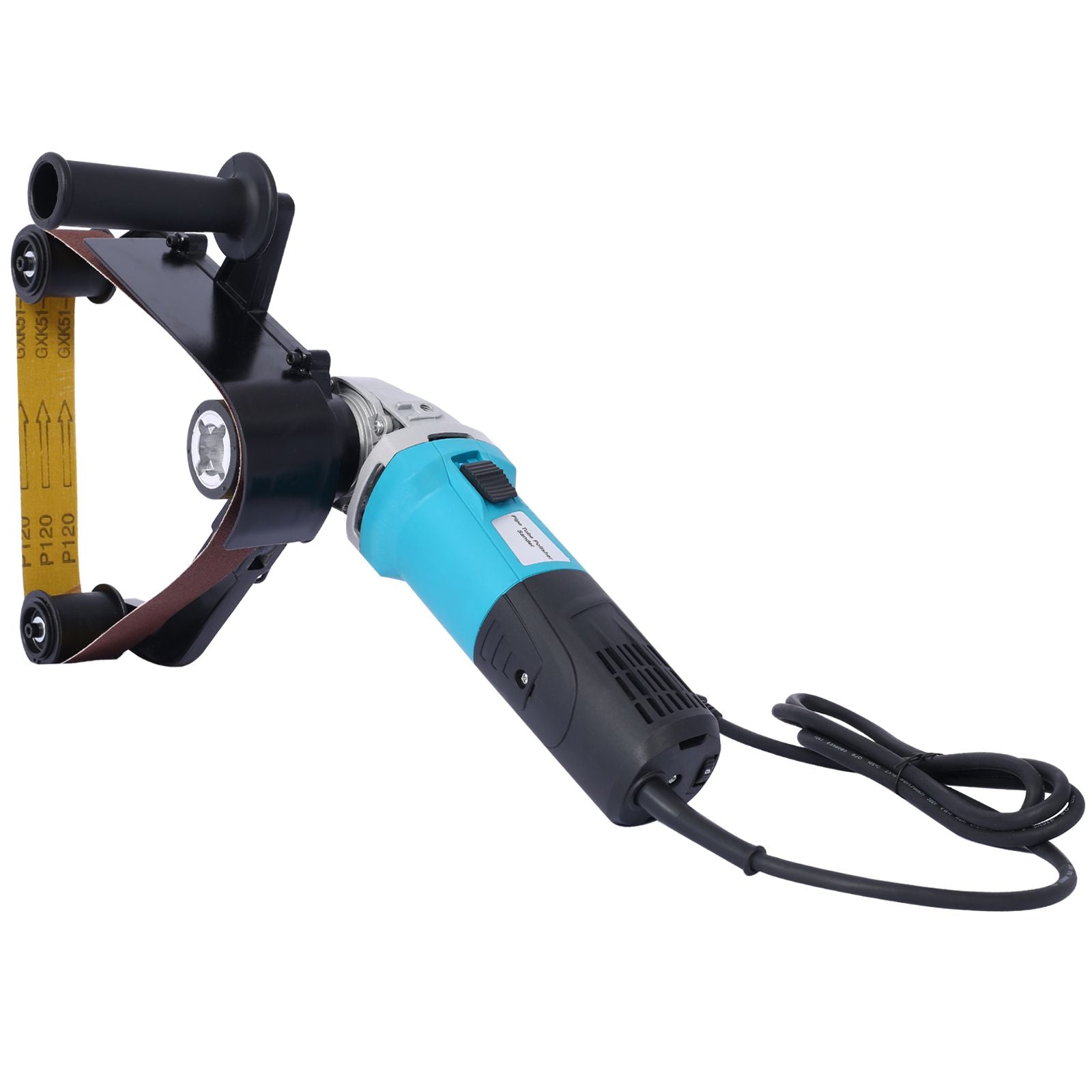 Stainless steel Tube Belt Sander Polisher,pipe sander,belt grinder,110V 1300W with Alumina Oxide Sanding Grinding and Polishing - Discount Msrp 