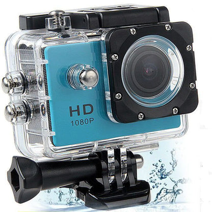 4K Action Pro Waterproof All Digital UHD WiFi Camera + RF Remote And Accessories - Discount Msrp 
