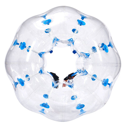 VEVOR Inflatable Bumper Ball 1-Pack, 4FT/1.2M Body Sumo Zorb Balls for Teen, 0.8mm Thick PVC Human Hamster Bubble Balls for Outdoor Team Gaming Play, Bumper Bopper Toys for Garden, Yard, Park - Discount Msrp 