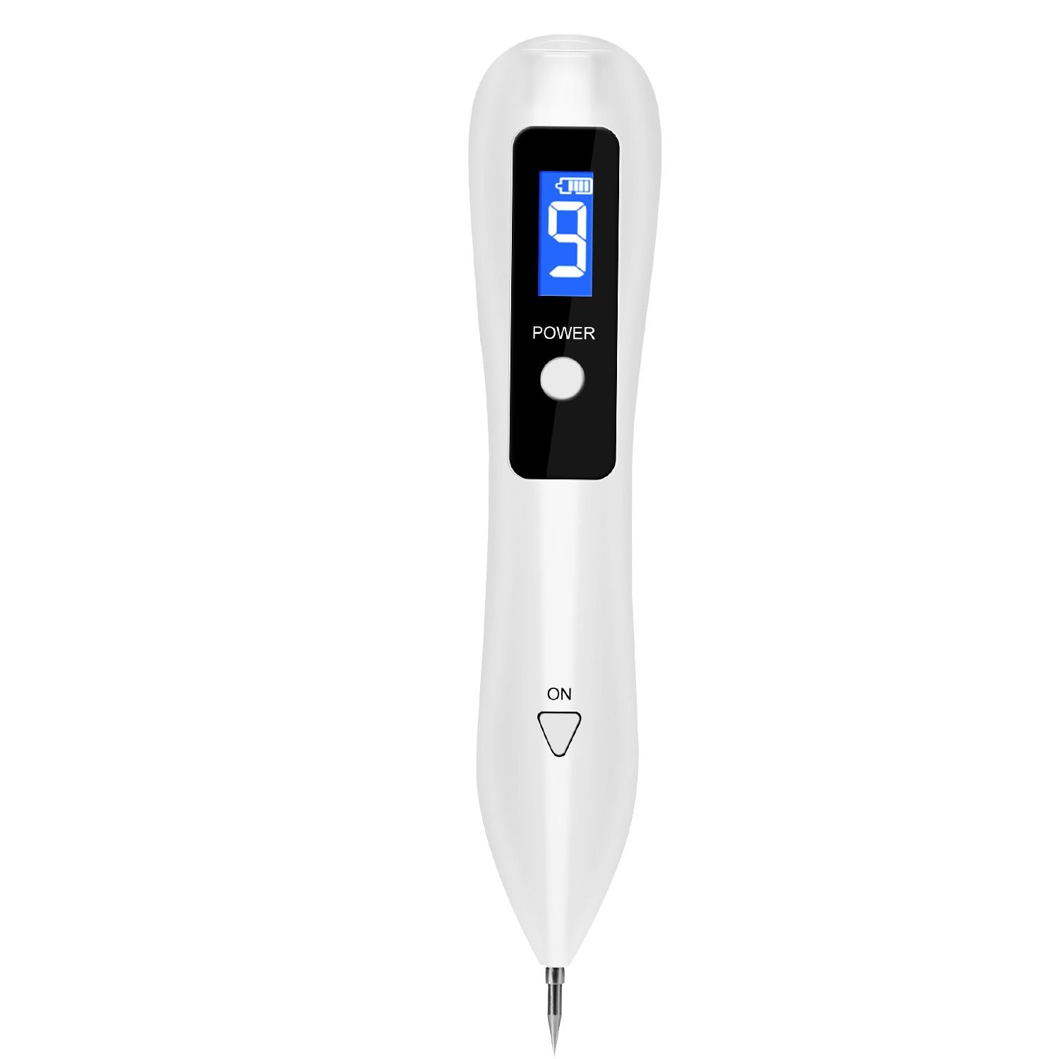 Skin Tag Repair Kit Portable Beauty Equipment Multi-Level with Home Usage USB Charging LCD Level Adjustable 6 Replaceable Needles - Discount Msrp 