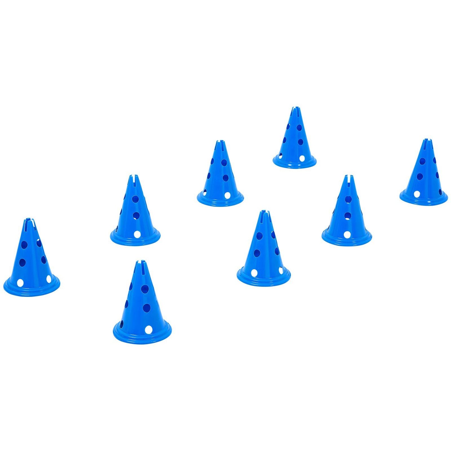 VEVOR Dog Agility Hurdle Cone Set 6 PCS Kit-12 xCones 6 xAgility Rods with Bag - Discount Msrp 