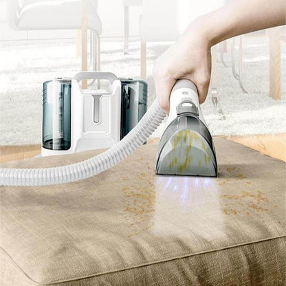 Carpet Cleaner Machine, Upholstery Portable StainRemover, Ordor & Stain & Spot Removr, Perfect for Pet Hair, Carpet, Area Rugs, Car and Coches, Strong Suction, White - Discount Msrp 
