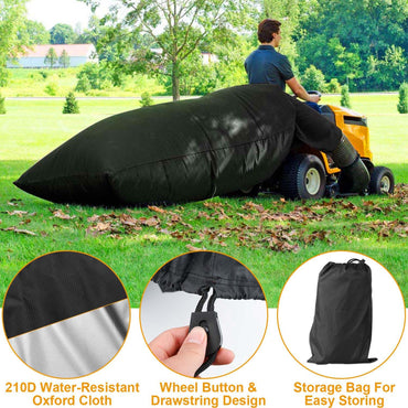 Lawn Tractor Leaf Bag 54 Cubic Feet Standard Garden Waste Collection Bag with 112in Opening - Discount Msrp 