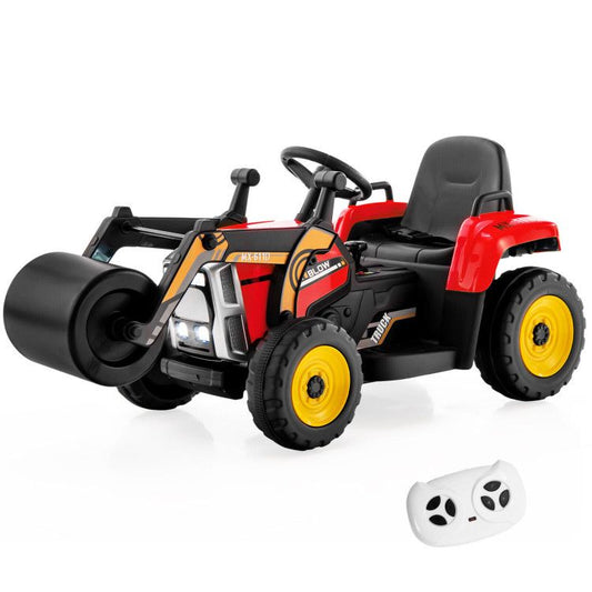 12V Kids Ride on Road Roller with 2.4G Remote Control - Discount Msrp 