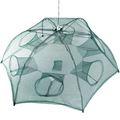 Fishing Trap Net Portable Folded Fishing Bait Trap Shrimp Minnow Crab Bait Net - Discount Msrp 
