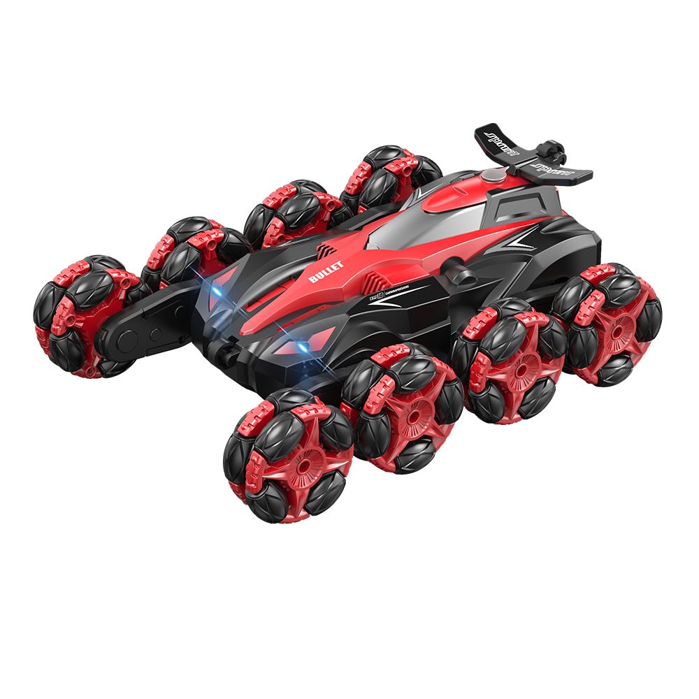 Remarkable Goodz 8 Wheels Stunt Car With Remote - Discount Msrp 