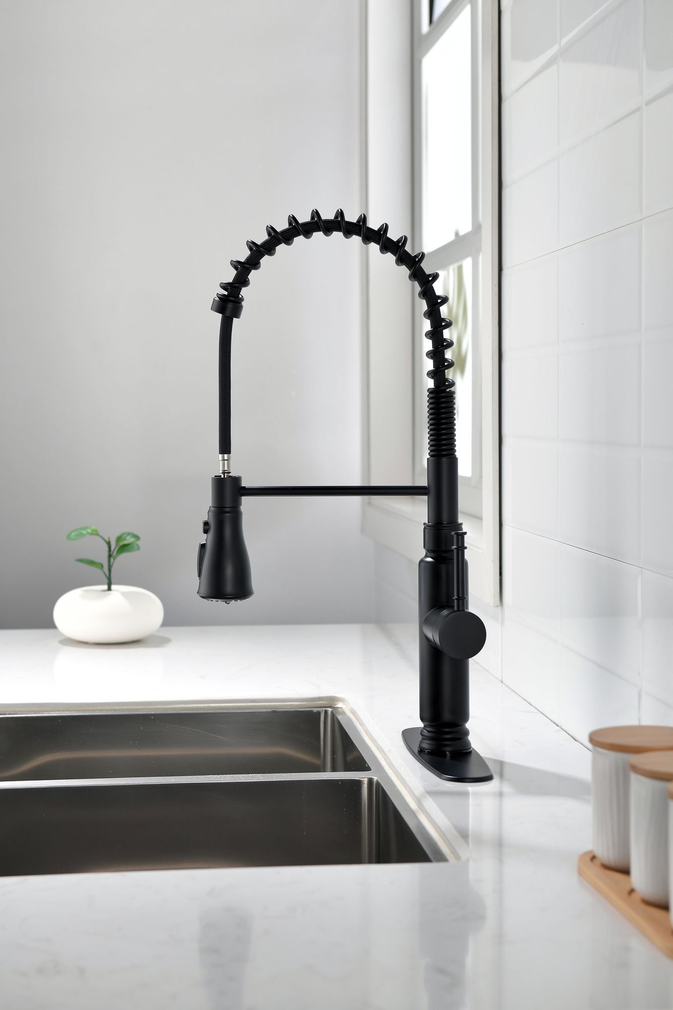 Touch Kitchen Faucet with Pull Down Sprayer - Discount Msrp 