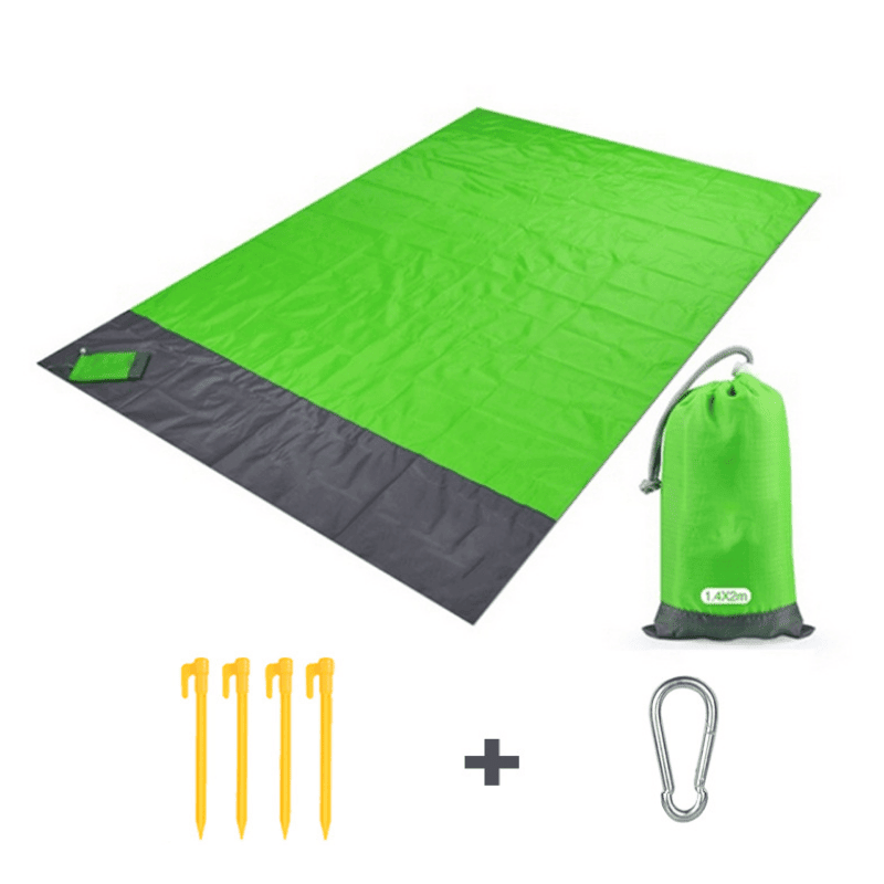 1pc Outdoor Camping Picnic Mat; Oxford Cloth Portable Mat; Folding Waterproof Moisture-proof Mat For Beach - Discount Msrp 