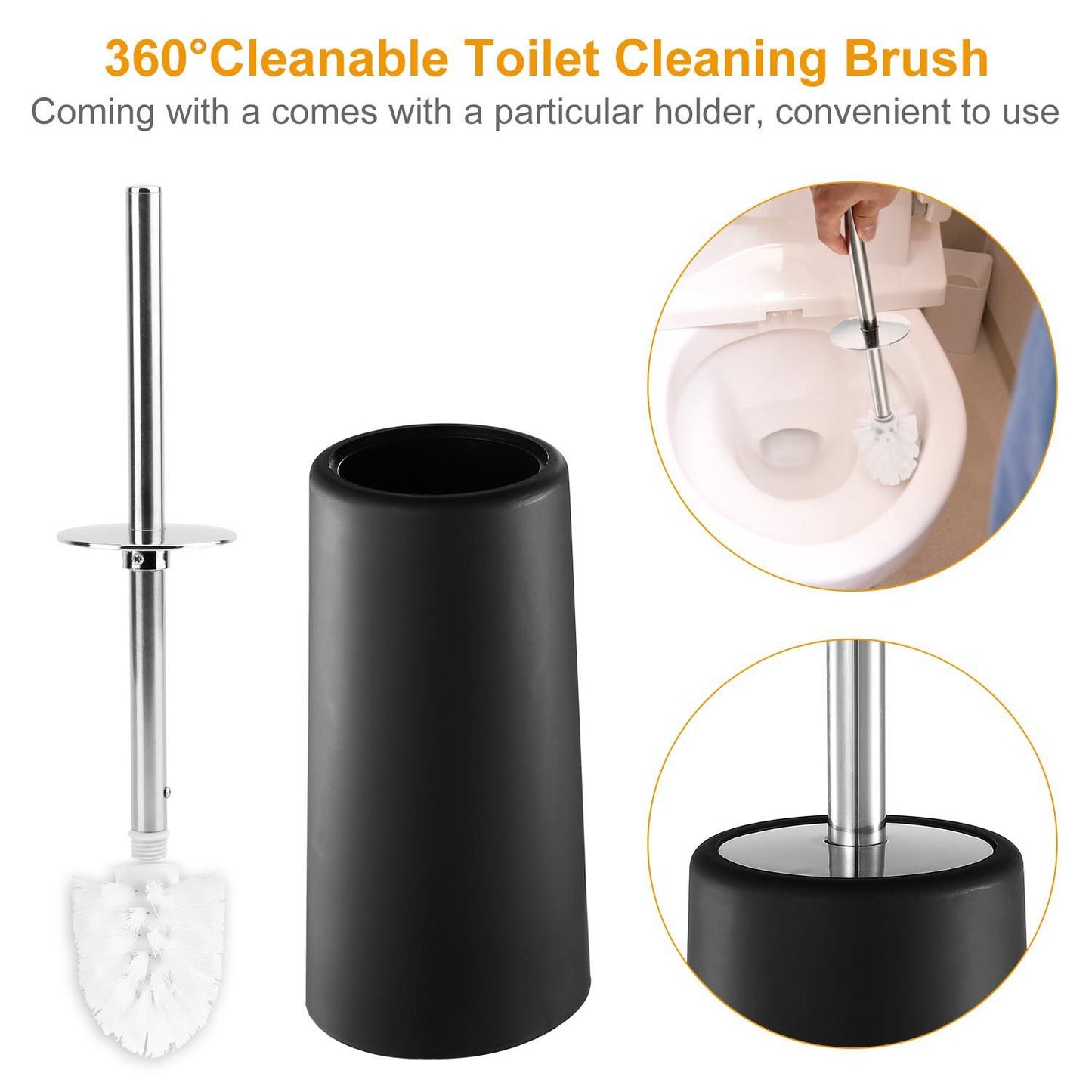 Bathroom Accessories Set 6 Pcs Bathroom Set Ensemble Complete Soap Dispenser Toothbrush Holder - Discount Msrp 