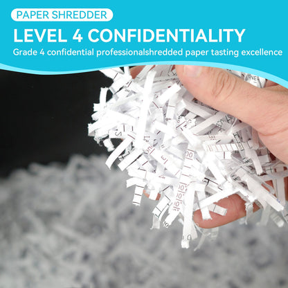 15-Sheet Cross Cut Paper Shredder,4.76 Gallons Heavy Duty Paper/CD/Card Ultra Quitet Shredder for Home and Office - Discount Msrp 