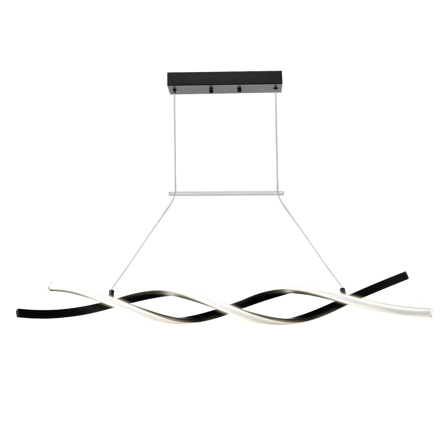 VEVOR Modern Chandelier Light Fixtures Dimmable LED Pendant Light Remote Control - Discount Msrp 