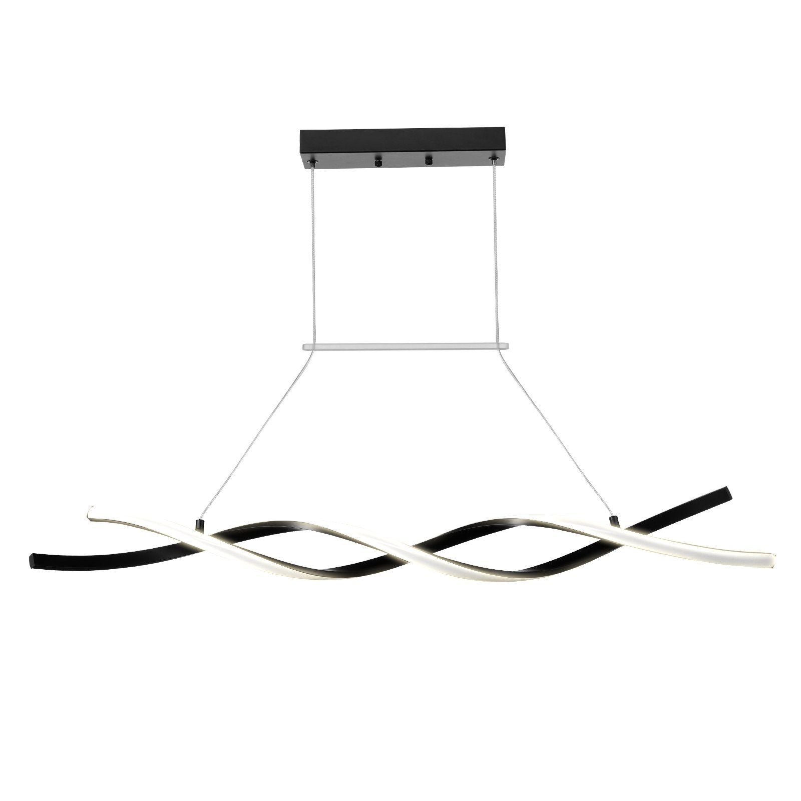 VEVOR Modern Chandelier Light Fixtures Dimmable LED Pendant Light Remote Control - Discount Msrp 