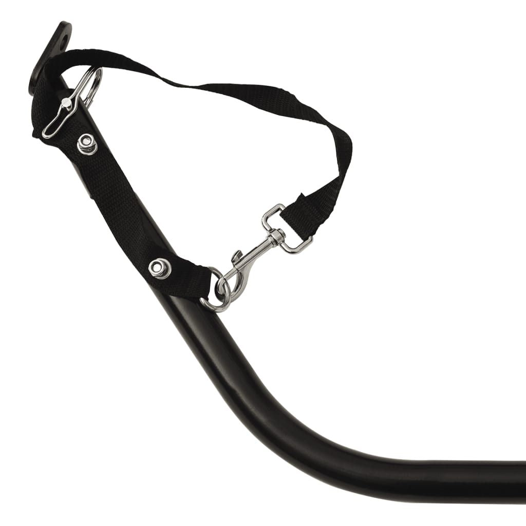 Bike Trailer Black and Red 99.2 lb Iron - Discount Msrp 