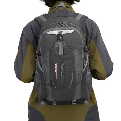36L Travel Backpack Waterproof Hiking Daypack with Multiple Compartments and Pockets, Nylon Backpack for Camping - Discount Msrp 
