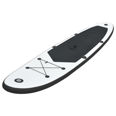 Inflatable Stand up Paddle Board Set Black and White - Discount Msrp 