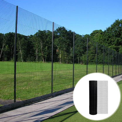 36 inch×50 ft Black Vinyl Coated Hardware Cloth 19 Gauge 1/4 inch Black PVC Hardware Cloth, Black Welded Wire Fence Supports Poultry-Netting Cage-Home Improvement and Chicken Coop - Discount Msrp 