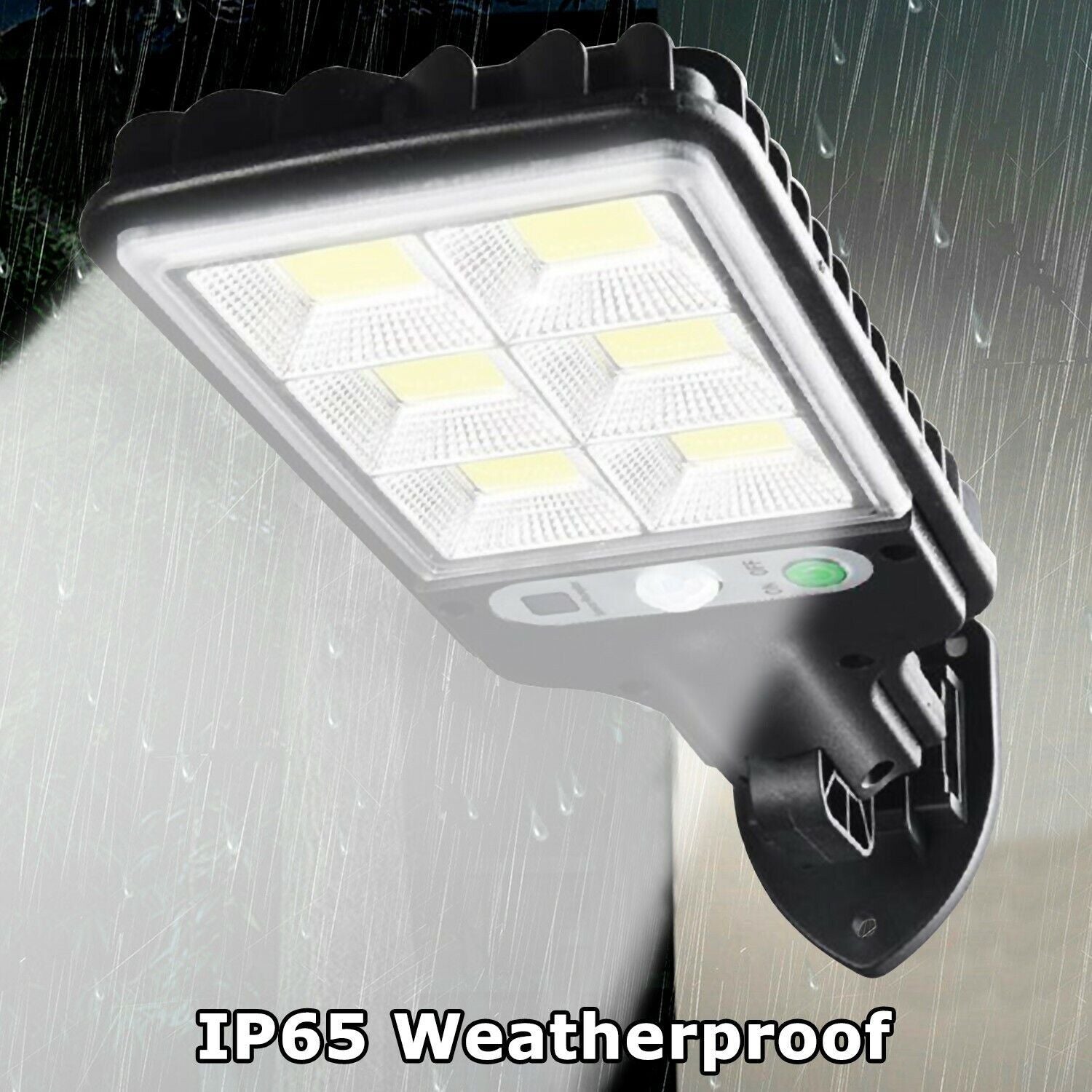 LED Solar Motion Sensor Light Bright Garden Outdoor Street Wall Lamp Solar Wall Lamp Lights Outdoor Road Lamp For Garden, Yard, Garage, Path - Discount Msrp 