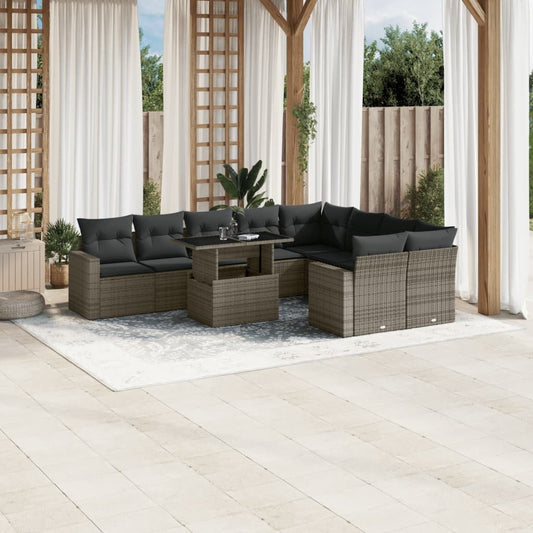 Garden Sofa Set Grey - Discount Msrp 