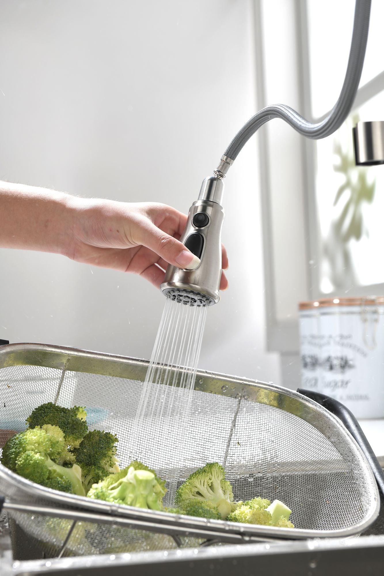 Touch Kitchen Faucet with Pull Down Sprayer - Discount Msrp 