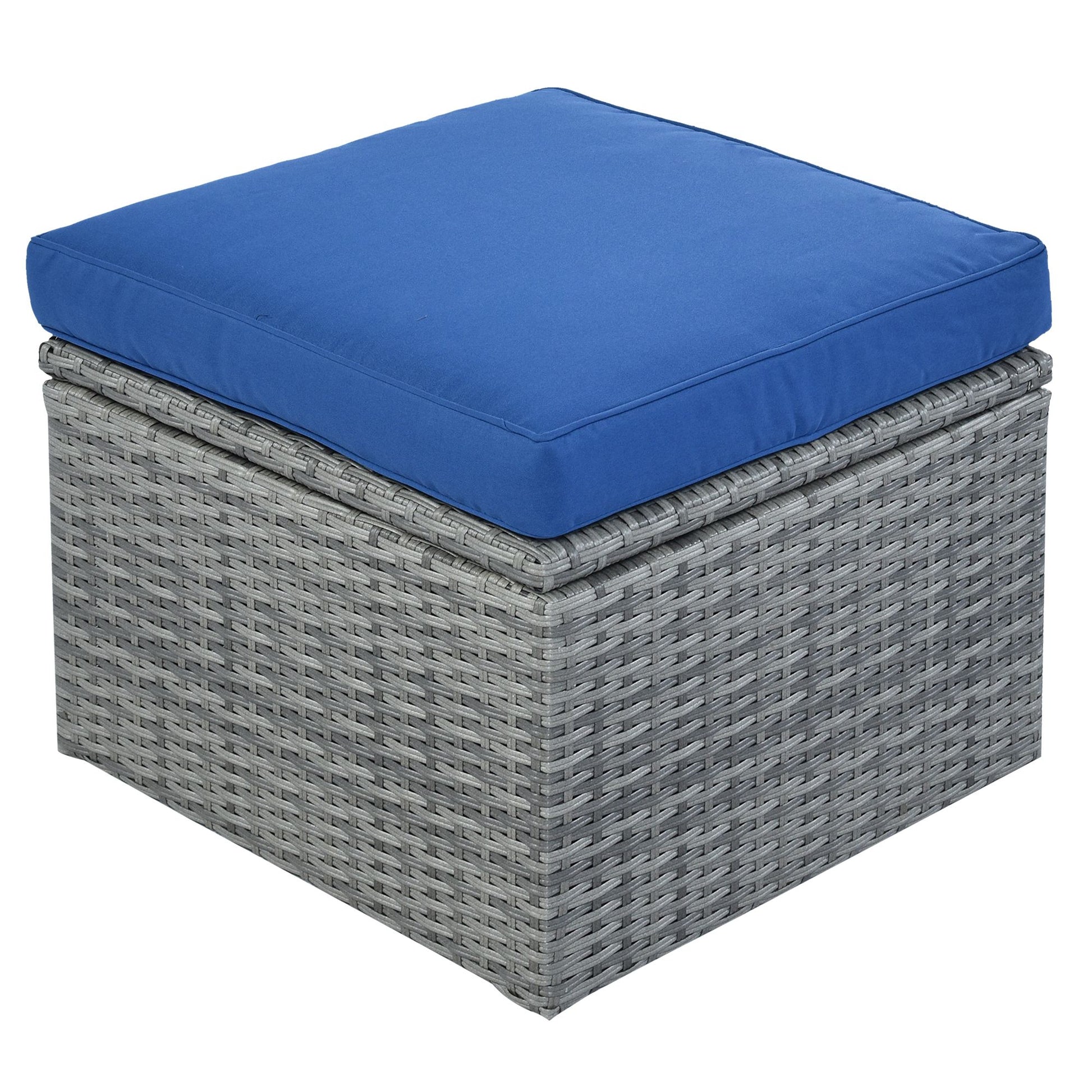 Outdoor Patio Furniture Set Daybed Sunbed with Retractable Canopy Conversation Set Wicker Furniture - Discount Msrp 