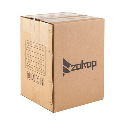 [Old Code: 93541003] ZOKOP HD-1857-A 110V 1200W 1.8L Electric Glass Kettle US Plug - Discount Msrp 