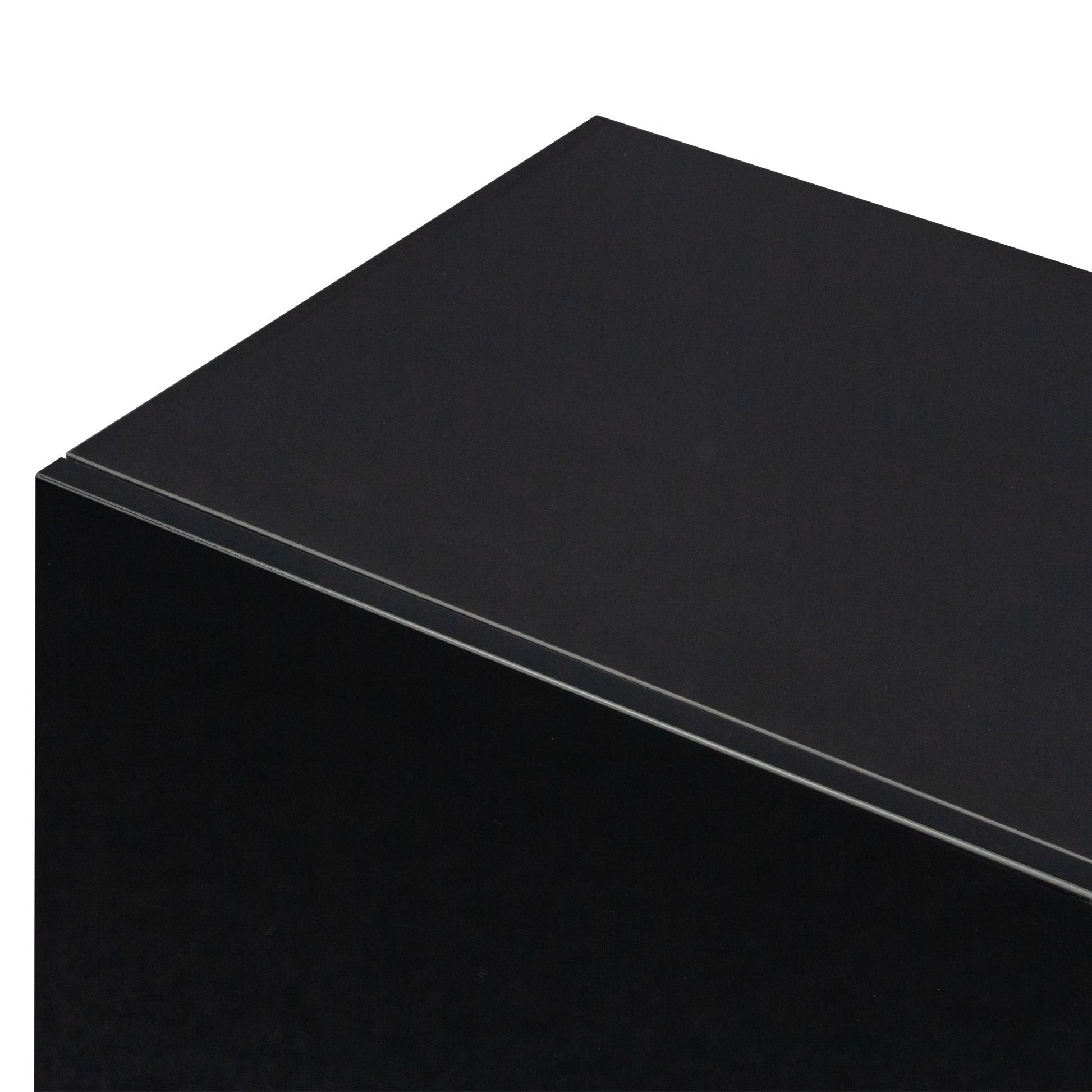 TV Cabinet Wholesale, Black TV Stand with Lights, Modern LED TV Cabinet with Storage Drawers, Living Room Entertainment Center Media - Discount Msrp 
