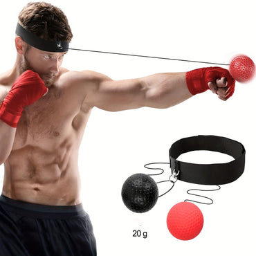 3pcs Boxing Reflex Ball Set - Improve Reaction Speed & Hand-Eye Coordination - Perfect Training Equipment for Home Boxing - Discount Msrp 