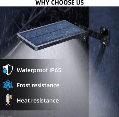 (2 Pack) Outdoor Solar Flood Lights Wireless 48 LED Waterproof Security Motion Sensor Light with 3 Modes - Discount Msrp 
