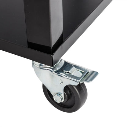 80Qt Black Box Black Square Foot Tube With Drain Pipe Freezer Incubator - Discount Msrp 
