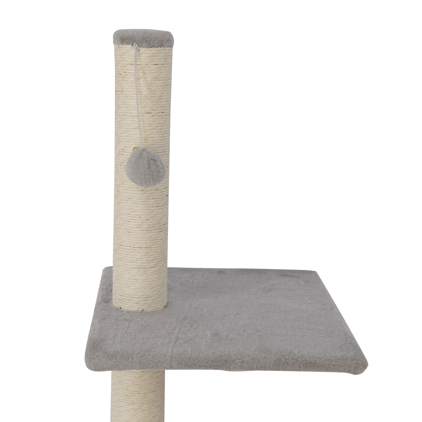 Wall-mounted Cat Tree, Cat Furniture with 2 Cat Condos House, 3 Cat Wall Shelves, 2 Ladder, 1 Cat Perch, Sisal Cat Scratching Posts and Pad - Discount Msrp 