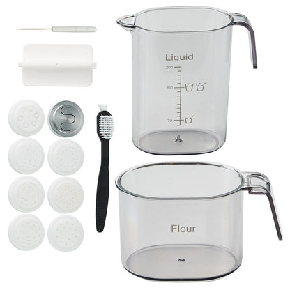Electric Pasta Maker Automatic Noodle Making Machine with 8 Pasta Shape - Discount Msrp 