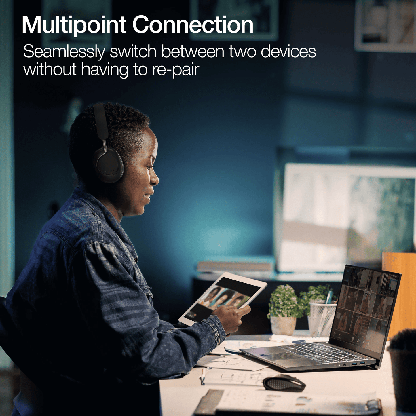 Naztech Aura 360 ANC Wireless Headphones - Discount Msrp 