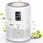 Home large room air purifier with lighting up to 1076ft², VEWIOR H13 True HEPA Air Purifier with Scented Sponge, Sleep Mode, Timer for Wildfire Smoke Pet Dust Pollen Odors (Banned by Amazon) - Discount Msrp 