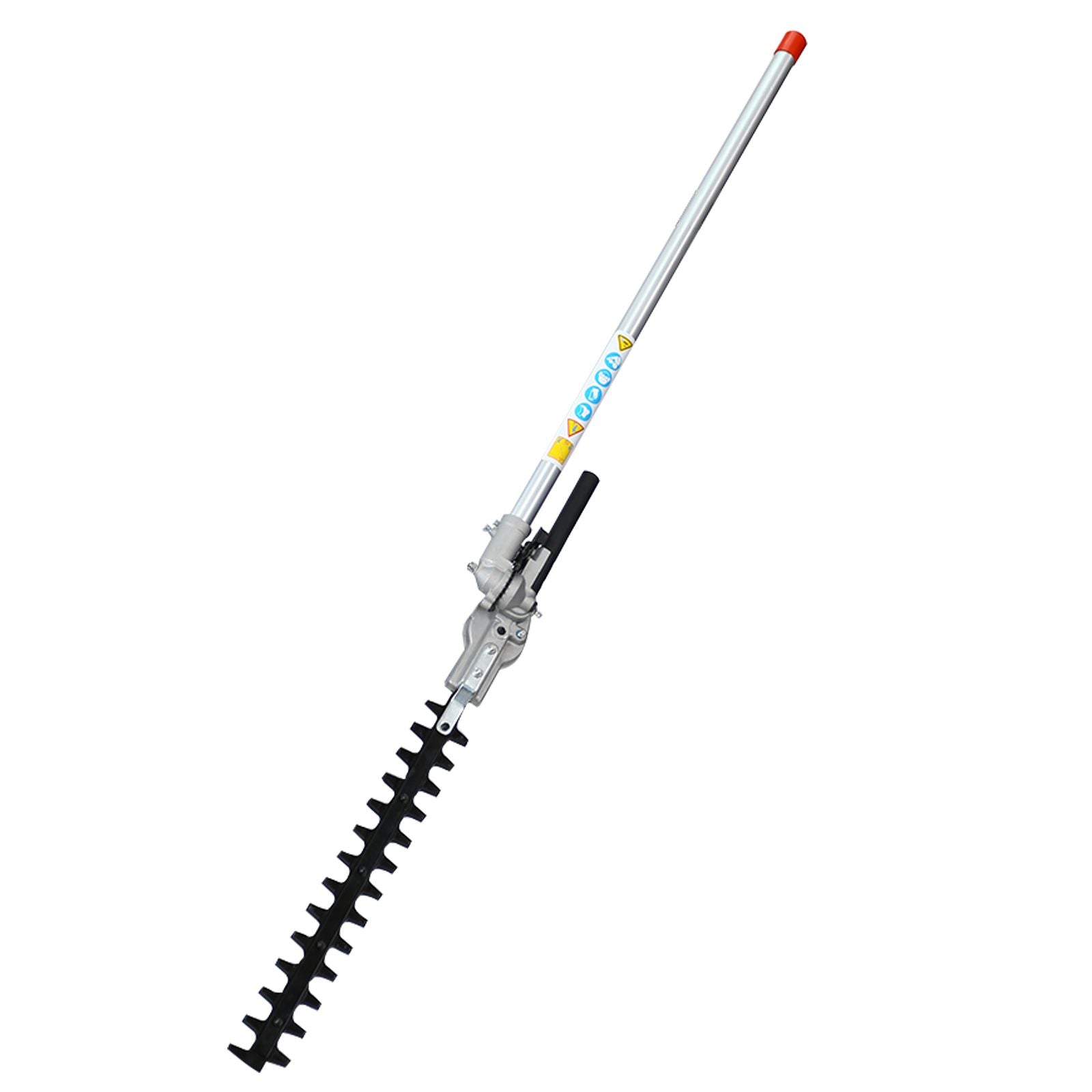 5 in 1 Multi-Functional Trimming Tool, 56CC 2-Cycle Garden Tool System with Gas Pole Saw, Hedge Trimmer, Grass Trimmer, and Brush Cutter EPA Compliant - Discount Msrp 