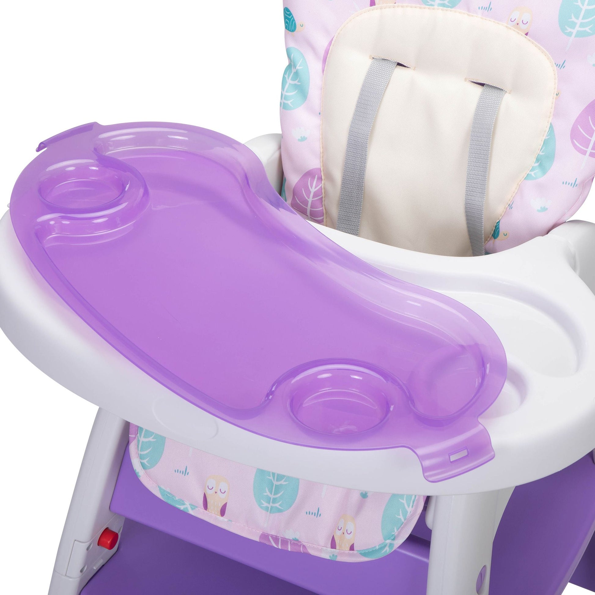 Multipurpose Adjustable Highchair,Children's dining chair for Baby Toddler Dinning Table with Feeding Tray and 5-Point Safety Buckle XH - Discount Msrp 
