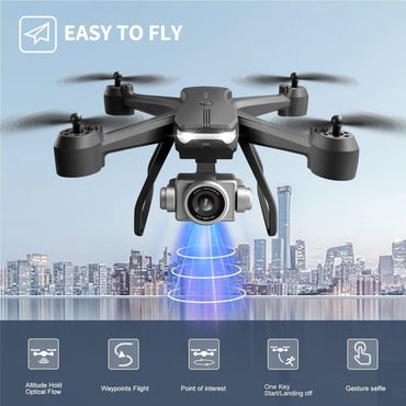 4DRC V14 RC Drone WIFI FPV 4K HD Wide Angle Dual Camera Quadcopter Portable With Bag ,2 Batteries Drone For Beginner,Headless Mode,Gesture Photo - Discount Msrp 