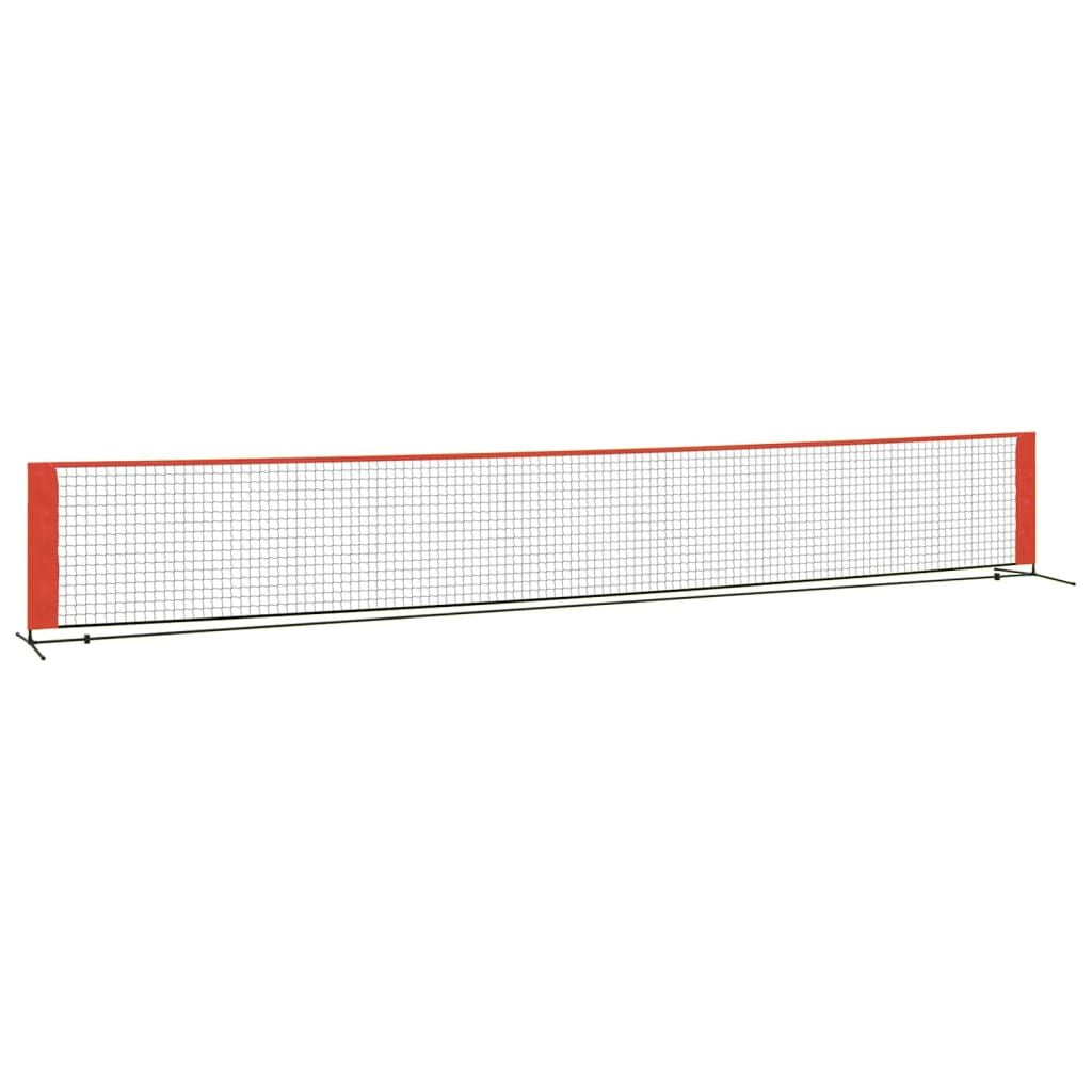 Tennis Net Black and Red 236.2"x39.4"x34.3" Polyester - Discount Msrp 