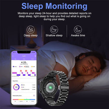LIGE New BW0189 PRO Smart Watch Men Bluetooth Call Watch IP67 Waterproof Sports Fitness Watch For Android IOS Men Smart Watch - Discount Msrp 