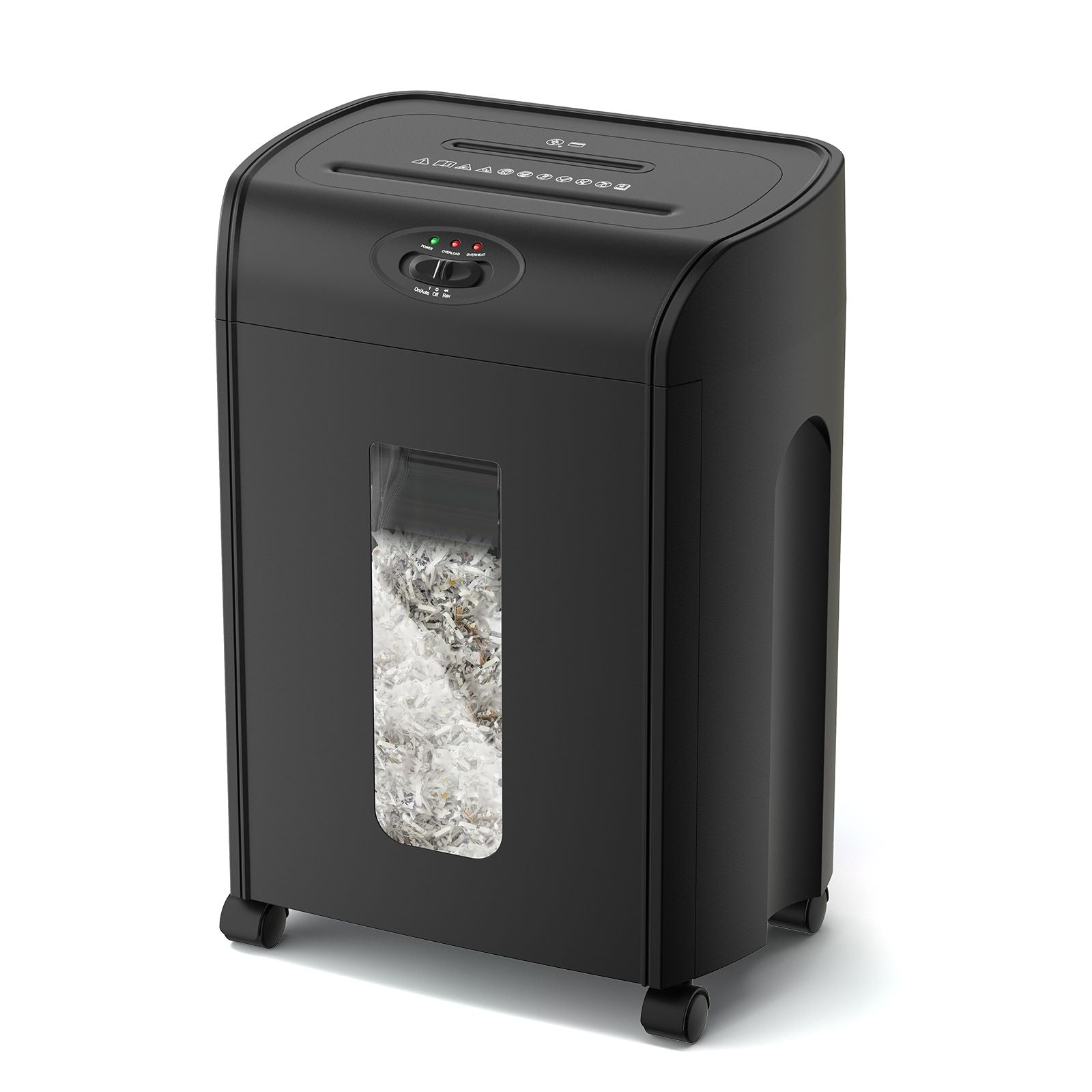 15-Sheet Cross Cut Paper Shredder,4.76 Gallons Heavy Duty Paper/CD/Card Ultra Quitet Shredder for Home and Office - Discount Msrp 