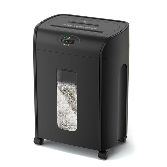 15-Sheet Cross Cut Paper Shredder,4.76 Gallons Heavy Duty Paper/CD/Card Ultra Quitet Shredder for Home and Office - Discount Msrp 