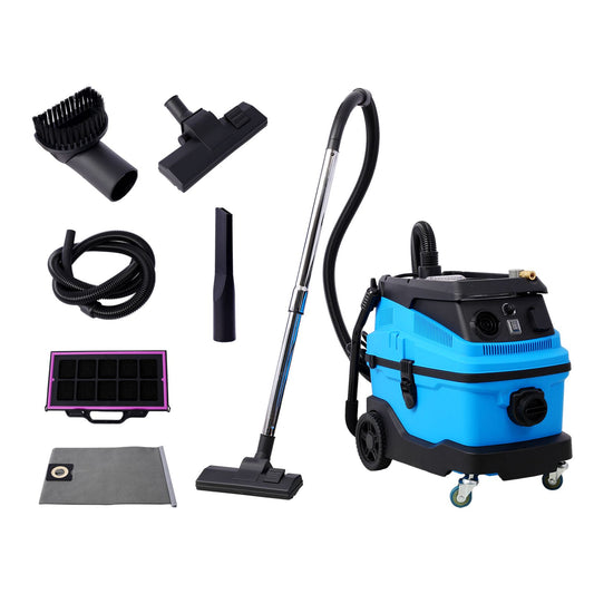 Wet Dry Blow Vacuum 3 in 1 Shop Vacuum Cleaner with More Than 18KPA Powerful Suction Great for Garage, Home, Workshop, Hard Floor and Pet Hair 8 Gallon Large Capacity 6 Peak Hp 1200W - Discount Msrp 