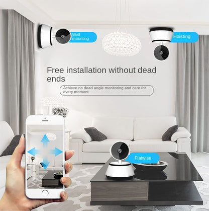 Wireless Camera; 1080P HD view; WiFi Home Indoor Camera without SDcard; 2 Way Audio Night Vision; Works with app - Discount Msrp 