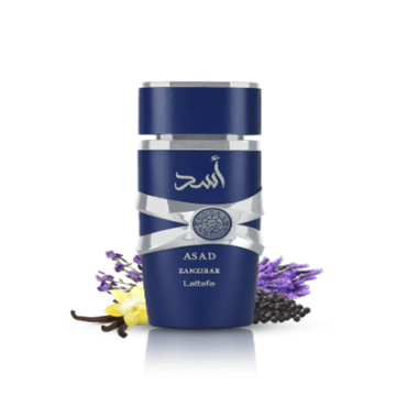 Lattafa Asad Zanzibar EDP Spray For Men - Discount Msrp 