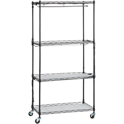 VEVOR Plant Stand with Grow Light, 4-Tier Plant Shelf with 45W Full Spectrum Grow Light, 3 Mode Plant Light with Timer and Wheel for Seed Starting, Metal Grow Light Shelf for Indoor Plants - Discount Msrp 
