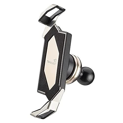 TAKEWAY Phone Holder for 4.7-6.7 inch Screen; Structure for Both Stability and Anti-Vibration; Providing Multi-Angle Vision; Attaches to RAM - Double Socket arms Component for Any B Size - Discount Msrp 