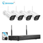 Jennov 5MP Wireless Security Camera System Outdoor IP66 IR WIFI Camera 1TB NVR - Discount Msrp 